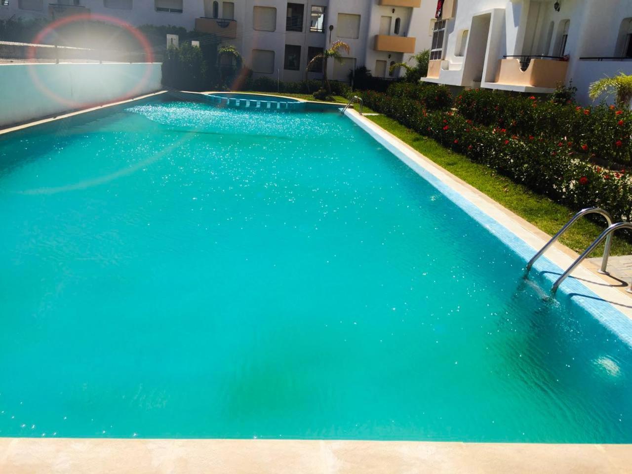 Fantastique Appartement Avec Piscine Sur La Plage M2 Танжер Экстерьер фото