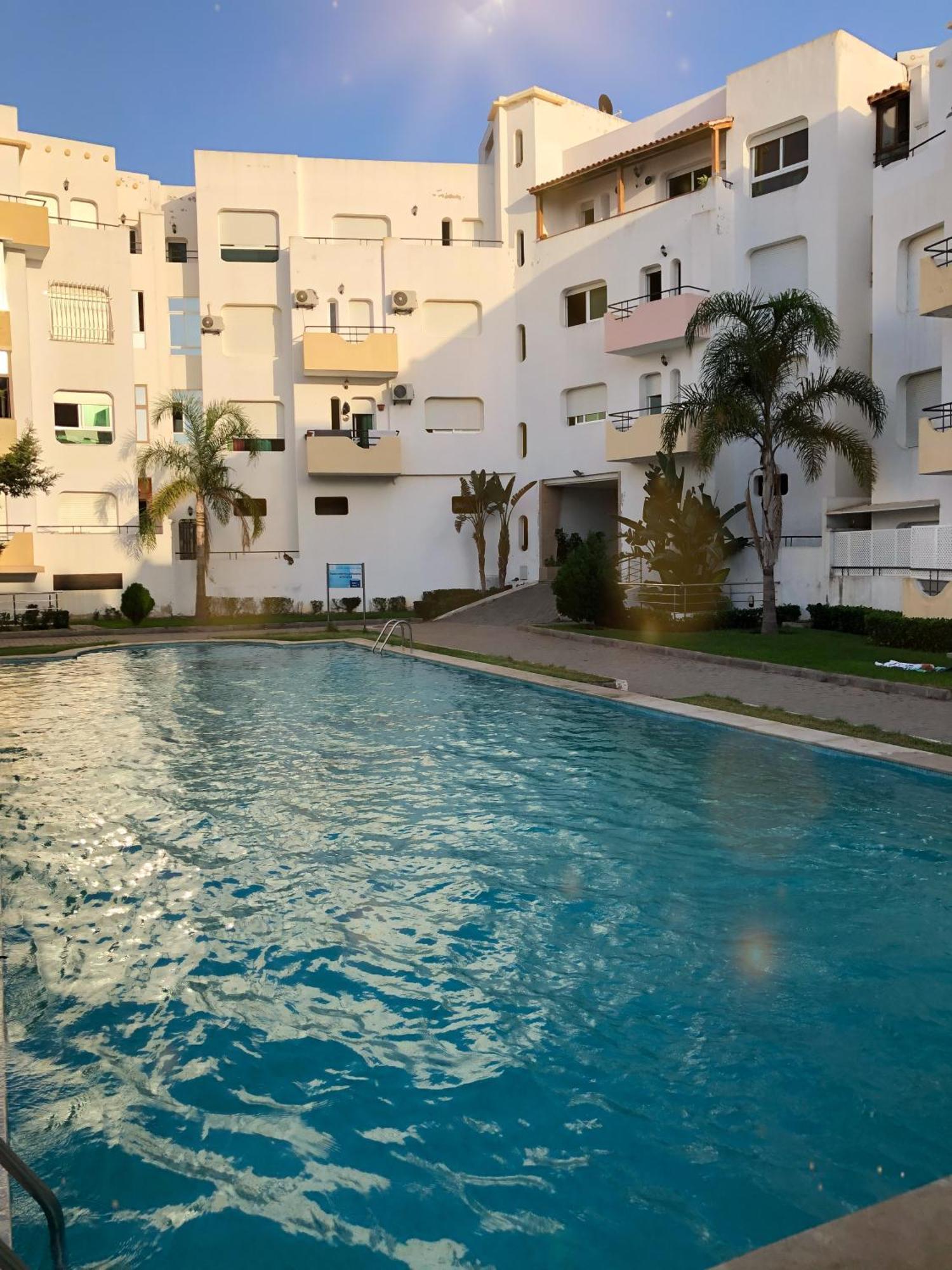 Fantastique Appartement Avec Piscine Sur La Plage M2 Танжер Экстерьер фото